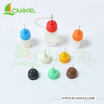 Colorful Cap Plastic Bottle with a Needle (BL003)